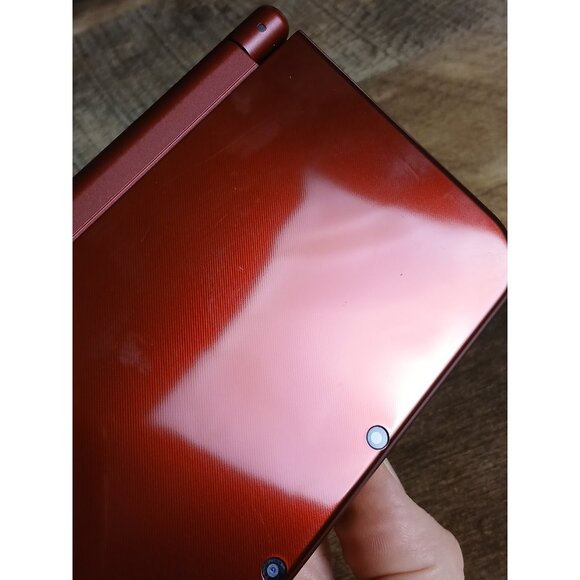 Nintendo New 3DS XL Red - With Charger - Tested & Working - Picture 8 of 16